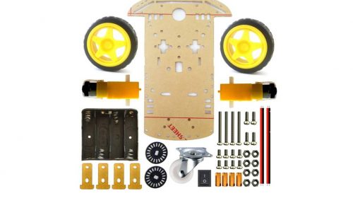 2WD Robot Smart Car Kit Tracking Motor Chassis Starter Kits