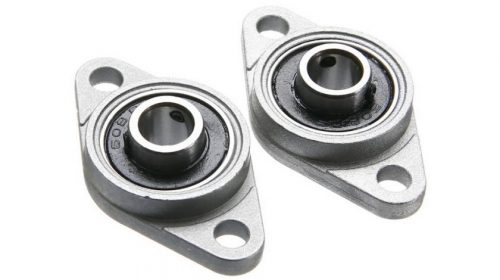 KFL08 Zinc Alloy Pillow Block Flange Bearing 8mm Inner Diameter Flange Bearing