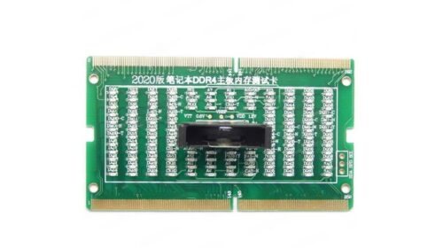 DDR4 SO-DIMM Memory Slot Tester for Laptop Motherboards with LED Indicators